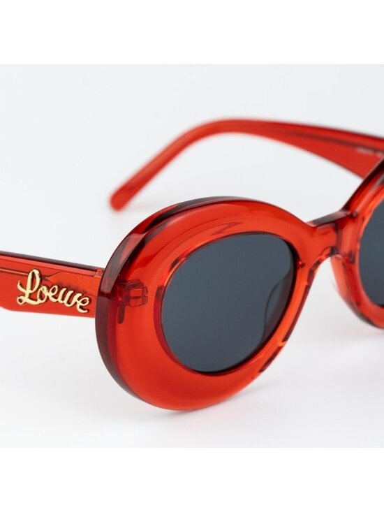 Loewe Women Sunglasses Red Blue Butterfly LW40112I CURVY 66V NEW AUTHENTIC main image 6